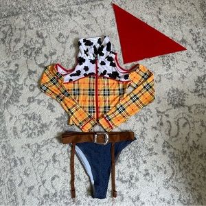 Women’s sexy Woody Halloween Costume
